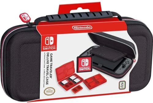 Nintendo Switch Custodia di Trasporto Deluxe Classics, Nero