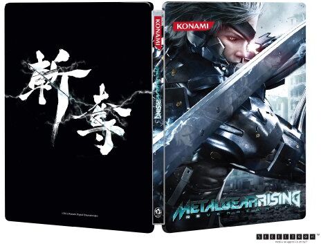 Konami Metal Gear Rising: Revengeance Shinkawa Steelbook