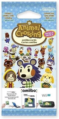 Nintendo 3DS: Carte Amiibo Animal Crossing Serie 3