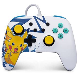 PowerA Controller cablato avanzato  per Nintendo Switch Pikachu High Voltage