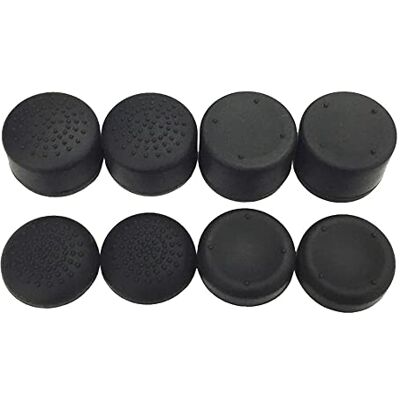 Generic 8 Pezzi Controller Pollice Impugnature Thumbstick Set per PS5/PS4/PS3/PS2/Xbox 360/Xbox One, Silicone Analogico Bastone Copre Joystick Controller Tappi Generic 8 Pezzi Controller Pollice Impugnature Thumbstick Set per PS5/PS4/PS3/PS2/Xbox 360/Xbox One, Silicone Analogico Bastone Copre Joystick Controller Tappi