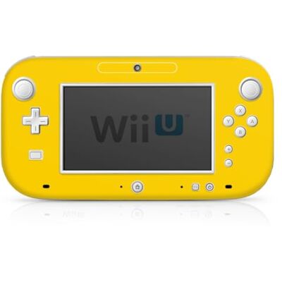 DeinDesign Skin Compatibile con Nintendo Wii U Gamepad Pellicola Adesivi Monocolore Giallo Colore DeinDesign Skin Compatibile con Nintendo Wii U Gamepad Pellicola Adesivi Monocolore Giallo Colore