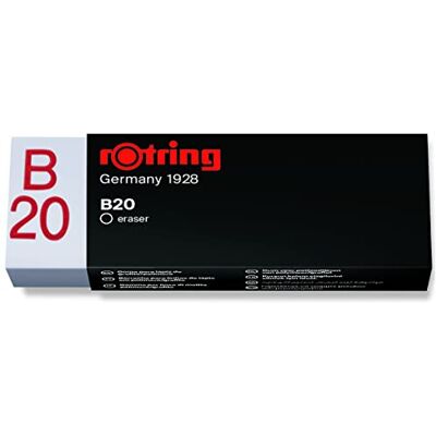 rotring Gomma B20 (S0194570), unità singola rotring Gomma B20 (S0194570), unità singola