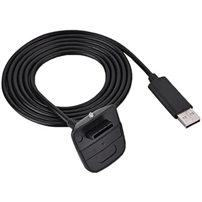 VBESTLIFE Cavo di Ricarica rapido per Caricabatterie USB per Controller Wireless 360(Nero) VBESTLIFE Cavo di Ricarica rapido per Caricabatterie USB per Controller Wireless 360(Nero)