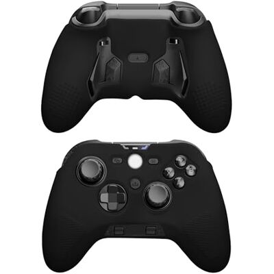 kwmobile Custodia flessibile in silicone compatibile con SCUF VALOR PRO Cover protettiva per console portatile – nero kwmobile Custodia flessibile in silicone compatibile con SCUF VALOR PRO Cover protettiva per console portatile – nero
