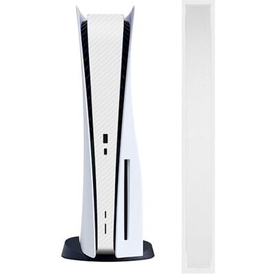 kwmobile Pellicola Protettiva Compatibile con Sony Playstation 5 Disc Edition Protezione Adesiva Antigraffio Antipolvere Adesivo PVC Effetto Carbonio kwmobile Pellicola Protettiva Compatibile con Sony Playstation 5 Disc Edition Protezione Adesiva Antigraffio Antipolvere Adesivo PVC Effetto Carbonio