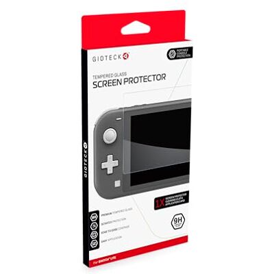 Gioteck Proteggi Schermo per Nintendo Switch Lite Pellicola Proteggi Schermo in Vetro Temperato 9H Per Lo Schermo da 5, Pollici Della Nintendo Switch Lite Classics Nintendo Switch Gioteck Proteggi Schermo per Nintendo Switch Lite Pellicola Proteggi Schermo in Vetro Temperato 9H Per Lo Schermo da 5, Pollici Della Nintendo Switch Lite Classics Nintendo Switch