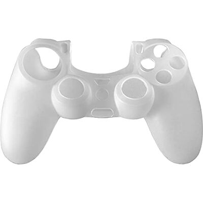 OSTENT Custodia morbida per custodia protettiva in gel di silicone Custodia morbida compatibile per controller Sony PS4 Colore bianco OSTENT Custodia morbida per custodia protettiva in gel di silicone Custodia morbida compatibile per controller Sony PS4 Colore bianco