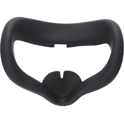 kwmobile Cover Facciale Silicone per Occhiali VR Compatibile con Meta Quest 2 Face Mask Face Mask VR Glasses Custodia Protettiva VR nero kwmobile Cover Facciale Silicone per Occhiali VR Compatibile con Meta Quest 2 Face Mask Face Mask VR Glasses Custodia Protettiva VR nero