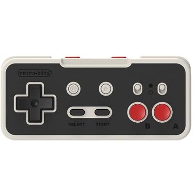 Retro-Bit Origin8 2.4 GHz Wireless Controller For Nintendo Switch & NES USB & NES receivers included Classic Grey Retro-Bit Origin8 2.4 GHz Wireless Controller For Nintendo Switch & NES USB & NES receivers included Classic Grey