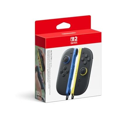 Nintendo Set da due Controller Joy-Con Blu Giallo chiaro per Switch 2 Nintendo Set da due Controller Joy-Con Blu Giallo chiaro per Switch 2