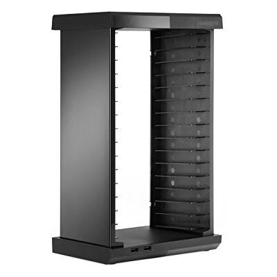 Snakebyte Xbox One CHARGETOWER Games Tower for storing 15 games & Blu rays 2-way USB port/USB distributor for charging the Controller, gamepads black coordinated Xbox design Snakebyte Xbox One CHARGETOWER Games Tower for storing 15 games & Blu rays 2-way USB port/USB distributor for charging the Controller, gamepads black coordinated Xbox design