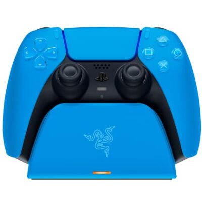 Razer Base di Ricarica Rapida Universale per PS5 Caricabatterie Rapido per controller PS5 (Ricarica Rapida, Compatibilità Universale, Sistema a Contatto Magnetica) Blu Razer Base di Ricarica Rapida Universale per PS5 Caricabatterie Rapido per controller PS5 (Ricarica Rapida, Compatibilità Universale, Sistema a Contatto Magnetica) Blu