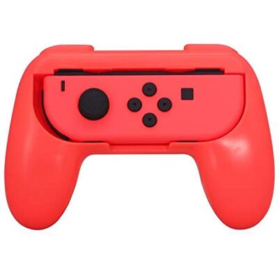 OSTENT 2 x Kit di impugnatura per Nintendo Switch Joy-Con controller colore rosso OSTENT 2 x Kit di impugnatura per Nintendo Switch Joy-Con controller colore rosso