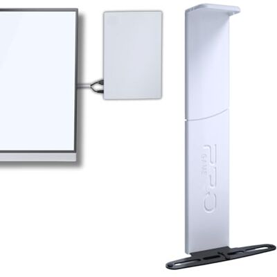 PAXO Supporto da parete per PS5 Classic (disco e digitale) Compatibile con Sony PlayStation 5, Accessori, PS5-Bianco PAXO Supporto da parete per PS5 Classic (disco e digitale) Compatibile con Sony PlayStation 5, Accessori, PS5-Bianco