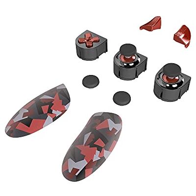 Thrustmaster ESWAP X RED COLOR PACK, Pack of 7 Red Camo Modules, Next Generation, NXG Mini-Sticks, Hot Swap, Compatible with ESWAP X PRO CONTROLLER (Xbox Series X,S and PC) Thrustmaster ESWAP X RED COLOR PACK, Pack of 7 Red Camo Modules, Next Generation, NXG Mini-Sticks, Hot Swap, Compatible with ESWAP X PRO CONTROLLER (Xbox Series X,S and PC)