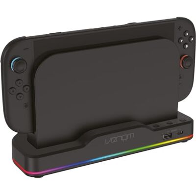 Venom Base di raffreddamento LED per console Switch 2 (Nintendo Switch 2) Venom Base di raffreddamento LED per console Switch 2 (Nintendo Switch 2)