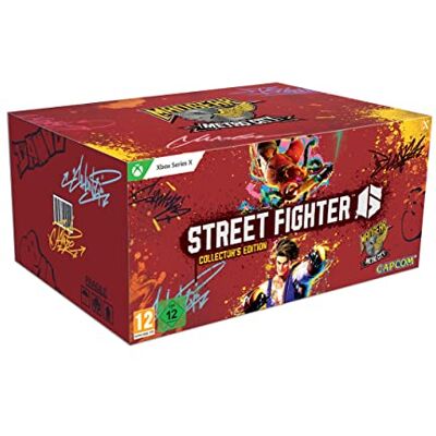 Capcom Street Fighter 6 Mad Gear Box Xbox Series X Capcom Street Fighter 6 Mad Gear Box Xbox Series X