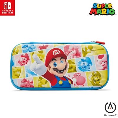 PowerA Cover protettiva POWER A Nintendo Switch Cabina fotografica Mario PowerA Cover protettiva POWER A Nintendo Switch Cabina fotografica Mario