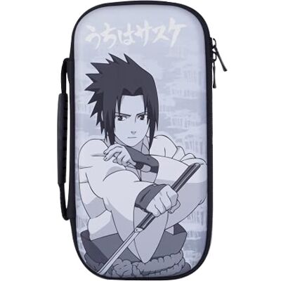 Konix Naruto Shippuden Custodia di protezione e trasporto per Nintendo Switch, Switch Lite e Switch OLED Alloggio 8 giochi Design Sasuke Konix Naruto Shippuden Custodia di protezione e trasporto per Nintendo Switch, Switch Lite e Switch OLED Alloggio 8 giochi Design Sasuke