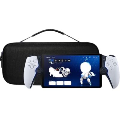 Generic Custodia da viaggio per PS Portal Remote Play Gioco portatile console custodia protettiva borsa per PS5 (Cerniera regolare nera) Generic Custodia da viaggio per PS Portal Remote Play Gioco portatile console custodia protettiva borsa per PS5 (Cerniera regolare nera)
