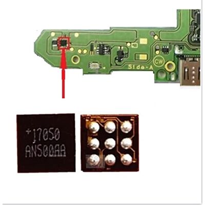 Sintech BGA 17050 Charge Control IC compatibile/sostituzione per Nintendo Switch e Switch Lite, preballed Sintech BGA 17050 Charge Control IC compatibile/sostituzione per Nintendo Switch e Switch Lite, preballed