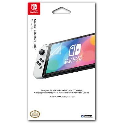 Hori Pellicola Protettiva Schermo per Nintendo Switch modello OLED Licenza Ufficiale Nintendeo Hori Pellicola Protettiva Schermo per Nintendo Switch modello OLED Licenza Ufficiale Nintendeo