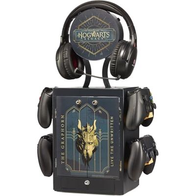 Numskull Official Hogwarts Legacy Gaming Locker Controller Holder & Headset Stand for PS5, Xbox Series X S and Nintendo Switch Numskull Official Hogwarts Legacy Gaming Locker Controller Holder & Headset Stand for PS5, Xbox Series X S and Nintendo Switch