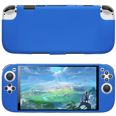 kwmobile Custodia flessibile in silicone compatibile con Nintendo Switch 2 (2025) Cover protettiva per console portatile – blu kwmobile Custodia flessibile in silicone compatibile con Nintendo Switch 2 (2025) Cover protettiva per console portatile – blu