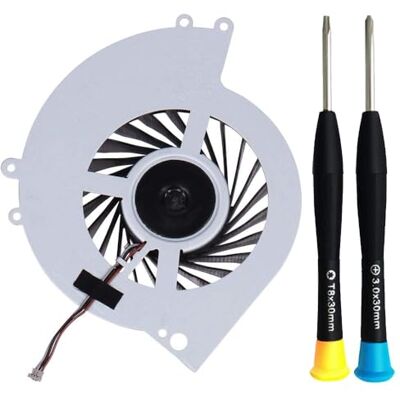 MMOBIEL Ventola di raffreddamento interna KSB0912HE-CK2M Sostituzione per PlayStation PS4 CUH-10xx /11xx Incl TR8 e (+) cacciaviti MMOBIEL Ventola di raffreddamento interna KSB0912HE-CK2M Sostituzione per PlayStation PS4 CUH-10xx /11xx Incl TR8 e (+) cacciaviti