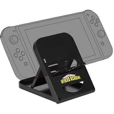 Konix My Hero Academia Supporto per Nintendo Switch, Switch 2, smartphone e tablet Posizione regolabile Nero Konix My Hero Academia Supporto per Nintendo Switch, Switch 2, smartphone e tablet Posizione regolabile Nero