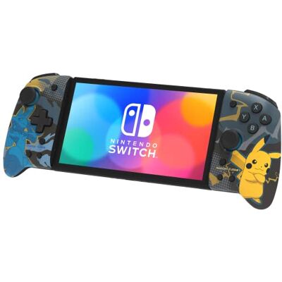 Hori Split Pad Pro (Lucario e Pikachu) Controller Ergonomico Portatile per Nintendo Switch e Switch OLED Licenza Ufficiale Nintendo e The Pokémon Company International Hori Split Pad Pro (Lucario e Pikachu) Controller Ergonomico Portatile per Nintendo Switch e Switch OLED Licenza Ufficiale Nintendo e The Pokémon Company International
