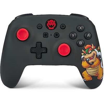 PowerA Controller senza fili per Nintendo Switch: King Bowser PowerA Controller senza fili per Nintendo Switch: King Bowser