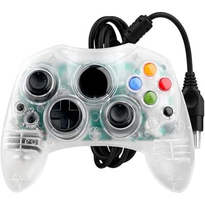 OSTENT Controllore Cablato Gamepad Joystick S Type 2 A per Microsoft Old Generation Xbox Console Videogiochi (Trasparente) OSTENT Controllore Cablato Gamepad Joystick S Type 2 A per Microsoft Old Generation Xbox Console Videogiochi (Trasparente)