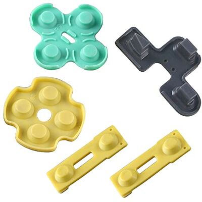 OSTENT Tasto di blocco conduttivo in gomma D-Pad compatibile per controller Sony PS2 Confezione da 10 OSTENT Tasto di blocco conduttivo in gomma D-Pad compatibile per controller Sony PS2 Confezione da 10