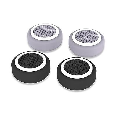 Generic 4pcs Tappi di presa del pollice Cappelli di presa della console di gioco per Asus ROG Ally/Steam Deck, controller di gioco Stick Thumb Grip Cappucci in silicone Generic 4pcs Tappi di presa del pollice Cappelli di presa della console di gioco per Asus ROG Ally/Steam Deck, controller di gioco Stick Thumb Grip Cappucci in silicone
