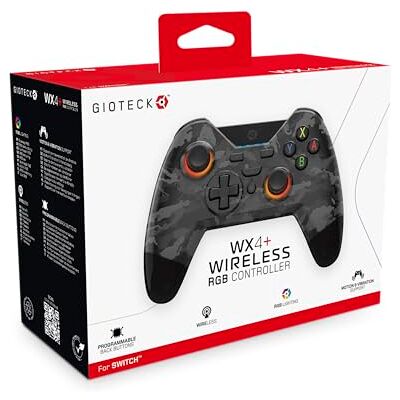 Gioteck WX4+ Wireless RGB Controller Gioteck WX4+ Wireless RGB Controller