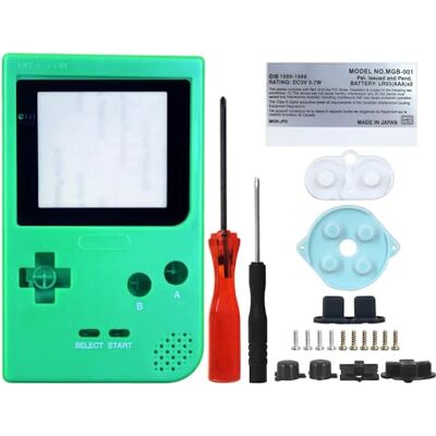 OSTENT Sostituzione della copertina della custodia per alloggiamento completo per Nintendo GBP Game Boy Pocket Console Colore Verde OSTENT Sostituzione della copertina della custodia per alloggiamento completo per Nintendo GBP Game Boy Pocket Console Colore Verde