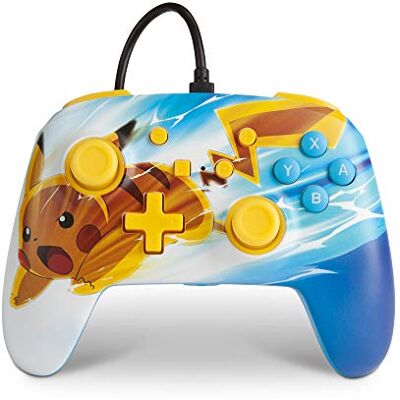 PowerA Enhanced Wired Controller for Nintendo Switch Pokémon: Pikachu Charge PowerA Enhanced Wired Controller for Nintendo Switch Pokémon: Pikachu Charge