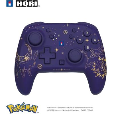 Hori Wireless PAD Turbo per Nintendo Switch 2 (Espeon & Umbreon). Compatibile con Nintendo Switch e modelli OLED e Lite Licenza Ufficiale Nintendo Hori Wireless PAD Turbo per Nintendo Switch 2 (Espeon & Umbreon). Compatibile con Nintendo Switch e modelli OLED e Lite Licenza Ufficiale Nintendo