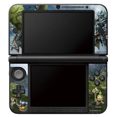 Hori Monster Hunter 3 Set di filtri e skin per Nintendo 3DS XL Hori Monster Hunter 3 Set di filtri e skin per Nintendo 3DS XL