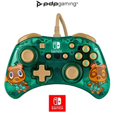 PDP Rock Candy Nintendo Switch Controller Cablato Animal Crossing Nintendo Switch PDP Rock Candy Nintendo Switch Controller Cablato Animal Crossing Nintendo Switch