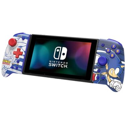 Hori Split Pad Pro (Sonic) Controller Ergonomico Per la Modalità Portatile Licenza Ufficiale Nintendo e Sega Hori Split Pad Pro (Sonic) Controller Ergonomico Per la Modalità Portatile Licenza Ufficiale Nintendo e Sega