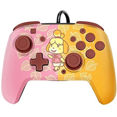PDP Switch Rematch cablato controller ISABELLE licenza ufficiale by Nintendo Customizable buttons, sticks, triggers, and paddles Ergonomic Controllers PDP Switch Rematch cablato controller ISABELLE licenza ufficiale by Nintendo Customizable buttons, sticks, triggers, and paddles Ergonomic Controllers