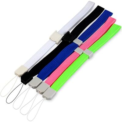 OSTENT 5 x Cinturino da Polso per Controller Nintendo Wii Remote DSi/DS Lite/3DS/PSP/DV Console OSTENT 5 x Cinturino da Polso per Controller Nintendo Wii Remote DSi/DS Lite/3DS/PSP/DV Console