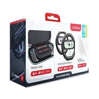 STEALTH 3-in-1 Accessory Bundle, Compatible with Switch, Switch 2 and Switch OLED STEALTH 3-in-1 Accessory Bundle, Compatible with Switch, Switch 2 and Switch OLED
