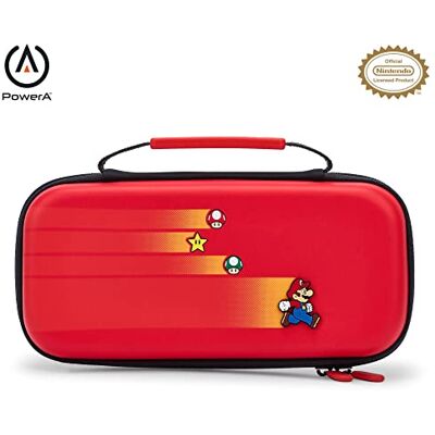 PowerA Custodia di protezione per Nintendo Switch, modello OLED o Switch Lite Mario and Friends, custodia protettiva, custodia per consolle, accessori, memoria, licenza ufficiale PowerA Custodia di protezione per Nintendo Switch, modello OLED o Switch Lite Mario and Friends, custodia protettiva, custodia per consolle, accessori, memoria, licenza ufficiale