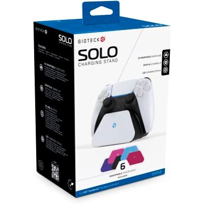 Gioteck Solo Charging Stand (6 Colours) For PS5 DualSense Wireless Controllers Gioteck Solo Charging Stand (6 Colours) For PS5 DualSense Wireless Controllers