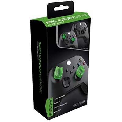 Gioteck Megapack Tappi Pulsanti in Silicone, Copertura joystick Xbox series X / S, Antiscivolo per Controller, Protezione per controller Xbox series X / S, 3 paia, Colori Misti Gioteck Megapack Tappi Pulsanti in Silicone, Copertura joystick Xbox series X / S, Antiscivolo per Controller, Protezione per controller Xbox series X / S, 3 paia, Colori Misti