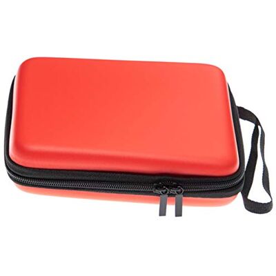 vhbw custodia compatibile con Nintendo 2DS console di gioco case + laccetto con moschettone, rosso, nero vhbw custodia compatibile con Nintendo 2DS console di gioco case + laccetto con moschettone, rosso, nero